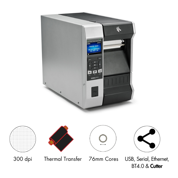 ZT61043-T1E0100Z Zebra ZT610 label printer from Smart Print and